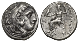 Greek Coins
KINGS OF MACEDON. Alexander III 'the Great' (336-323 BC). Drachm. Kolophon.(4,10gr 16,50)
Obv: Head of Herakles right, wearing lion skin.
...