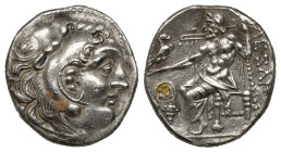Greek Coins
KINGS OF MACEDON. Alexander III 'the Great' (336-323 BC). Drachm.(4,10gr 17,80mm)
Obv: Head of Herakles right, wearing lion skin.
Rev: ...