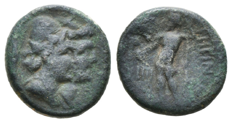 Greek Coins
BRUTTIUM, Rhegion. Circa 211-201 BC. Æ Tetrachalkon (2,9 gr - 15,50 ...