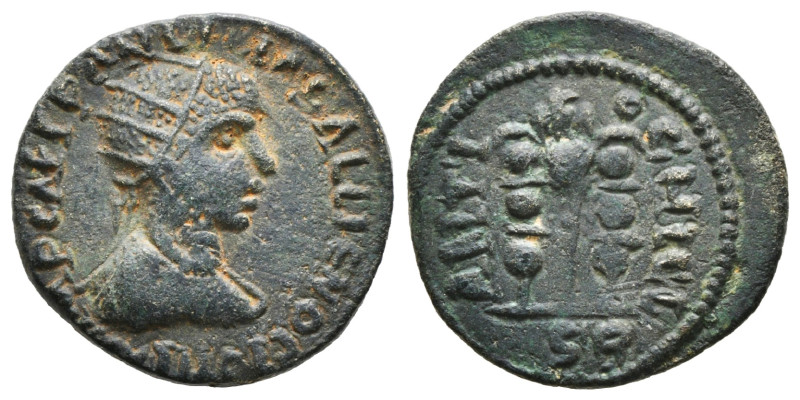 Roman Provincial
PISIDIA, Antioch, Gallienus (253-268 AD) AE Bronze (4,9 gr - 22...