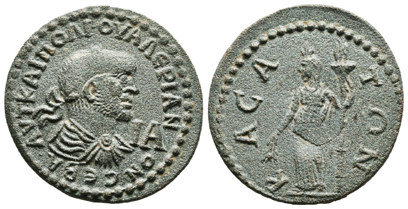 Roman Provincial
CILICIA, Casae. Valerian I. AD 253-260. Æ (12,3 gr - 29,50 mm) ...