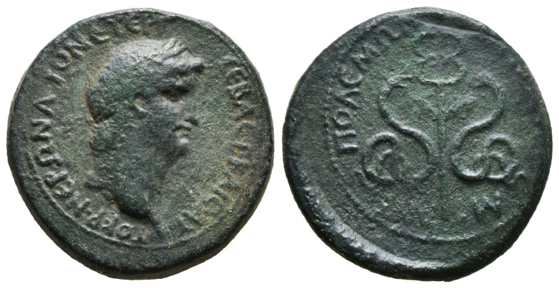 Roman Provincial
CILICIA. Olba. Nero with Polemo II, King of Pontus. (54-68). A...