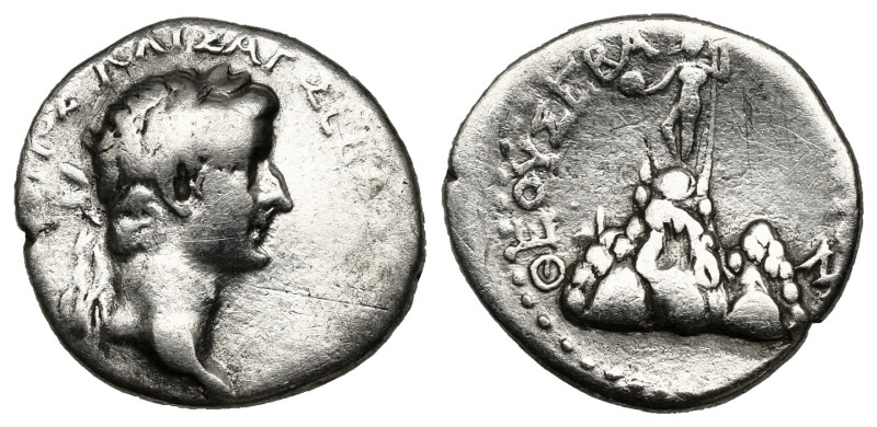 Roman Provincial Coins
CAPPADOCIA. Caesarea. Tiberius (14-37). Drachm.
Obv: ΤΙΒΕ...