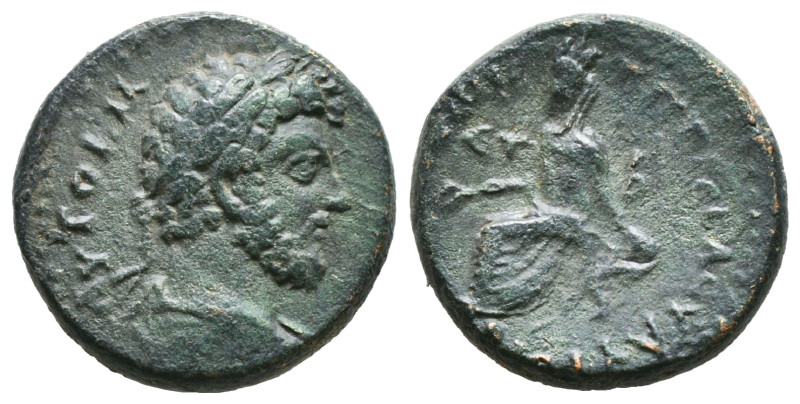 Roman Provincial Coins
CAPPADOCIA. Tyana. Marcus Aurelius (161-180). Ae.
Obv: ΑΥ...