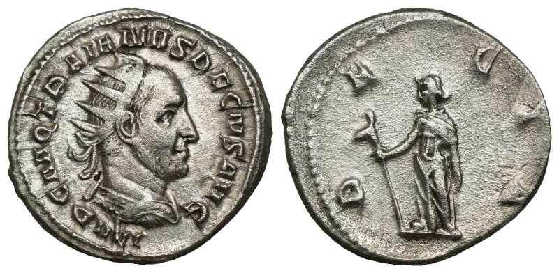 Roman Imperial
Trajan Decius AR Antoninianus (4,3 gr - 20,40 mm). Rome, AD 249-2...