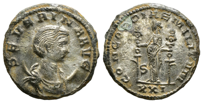 Roman Imperial
Severina AE Silvered Antoninianus. Siscia, AD 274-275. (3,1 gr - ...