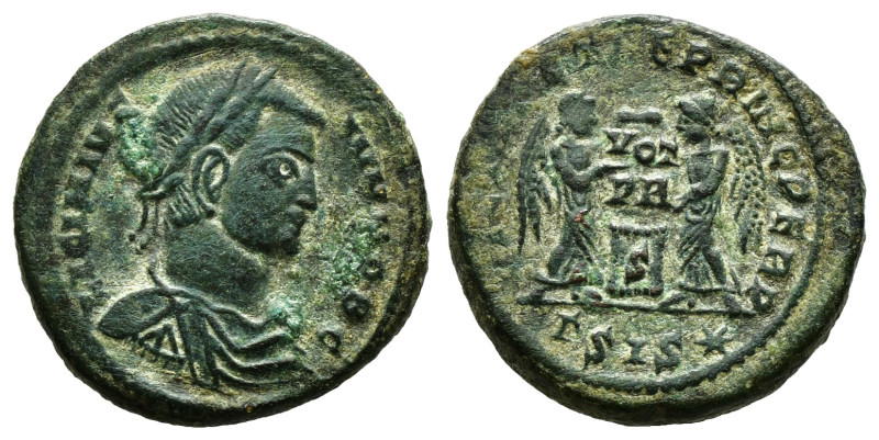 Roman Imperial
Licinius Æ Nummus (4,2 gr - 19,20 mm). Siscia, AD 319-320. IMP LI...