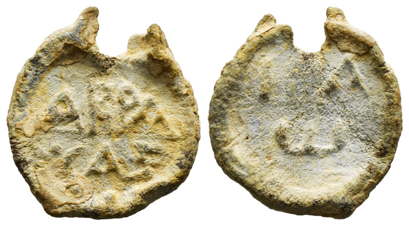 Lead Seal
Byzantine Lead Seal
ASIA MINOR. Uncertain. PB Tessera (Circa 3rd-4th c...