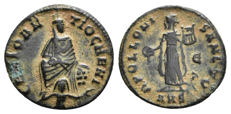 IMPERIO ROMANO. Época de Maximino II. Follis. Antioquía (310-313). A/ Antioquía ...