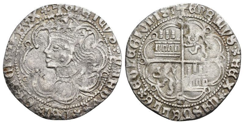 REINOS DE CASTILLA Y LEÓN. ENRIQUE IV. Real. Sevilla. AR 3,01 g. 26 mm. III-687;...