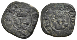 REYES CATÓLICOS. Blanca. Coruña. A. AE 2,72 g. 18,2 mm. AC-11. BC+/MBC-.