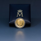 FELIPE VI. 400 euros. 2018. 50 Aniversario de S. M. Felipe VI. Oro. RCM-FNMT. En su estuche y con certificado. Prueba.