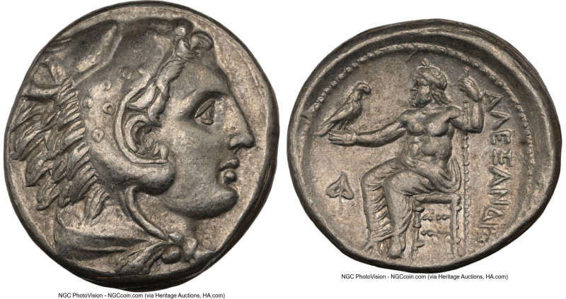 MACEDONIAN KINGDOM. Alexander III the Great (336-323 BC). AR tetradrachm (26mm, ...