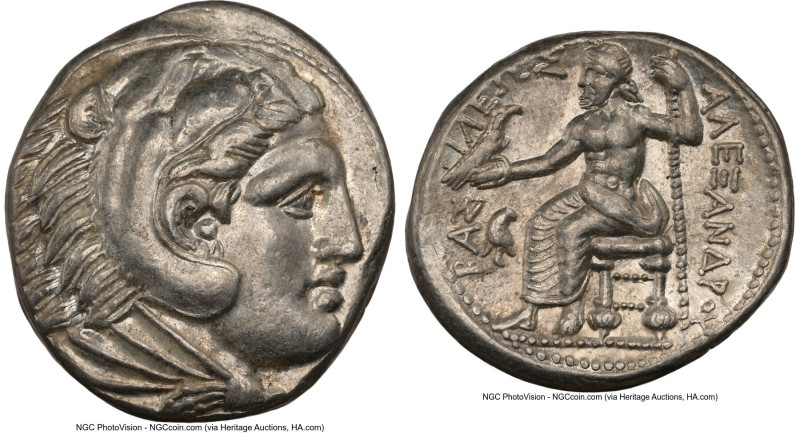 MACEDONIAN KINGDOM. Alexander III the Great (336-323 BC). AR tetradrachm (25mm, ...