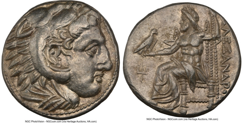 MACEDONIAN KINGDOM. Alexander III the Great (336-323 BC). AR tetradrachm (25mm, ...