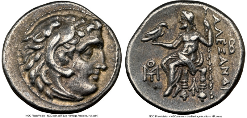 MACEDONIAN KINGDOM. Alexander III the Great (336-323 BC). AR drachm (17mm, 1h). ...