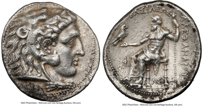 MACEDONIAN KINGDOM. Alexander III the Great (336-323 BC). AR tetradrachm (28mm, ...