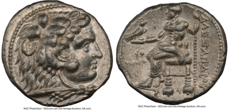 MACEDONIAN KINGDOM. Alexander III the Great (336-323 BC). AR tetradrachm (27mm, ...