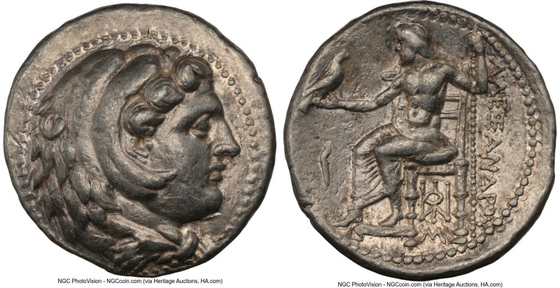 MACEDONIAN KINGDOM. Alexander III the Great (336-323 BC). AR tetradrachm (25mm, ...