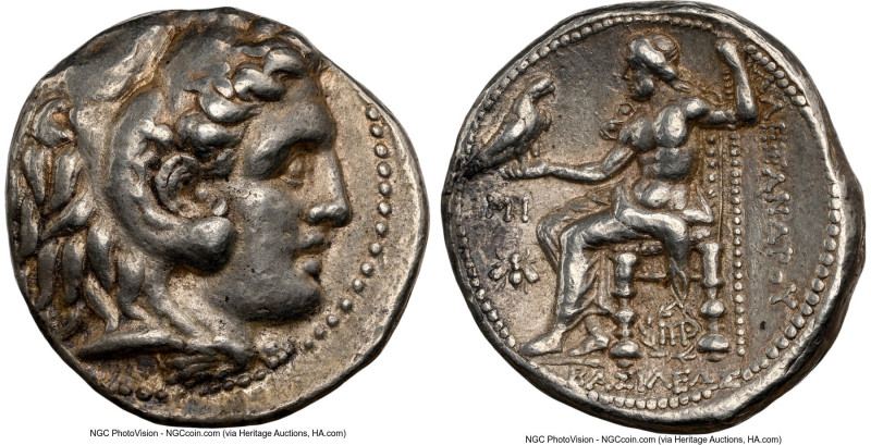 MACEDONIAN KINGDOM. Alexander III the Great (336-323 BC). AR tetradrachm (25mm, ...