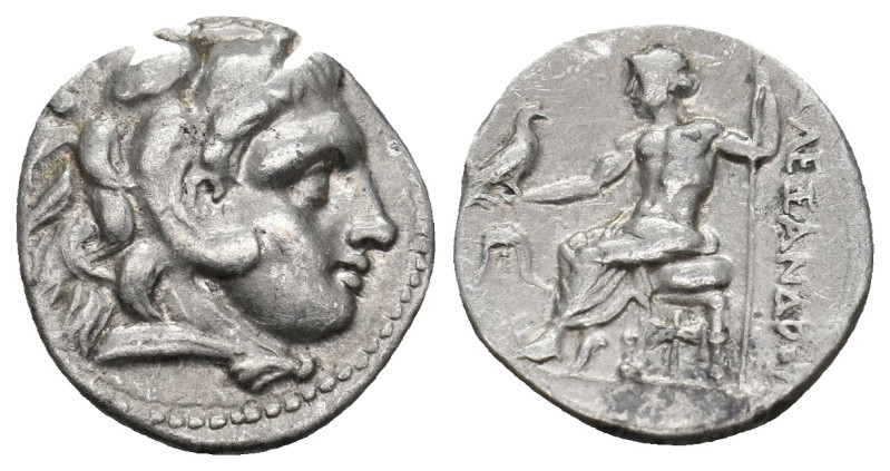 KINGS OF MACEDON. Alexander III 'the Great' (336-323 BC). Drachm.
4.26 Gr. 17.9...