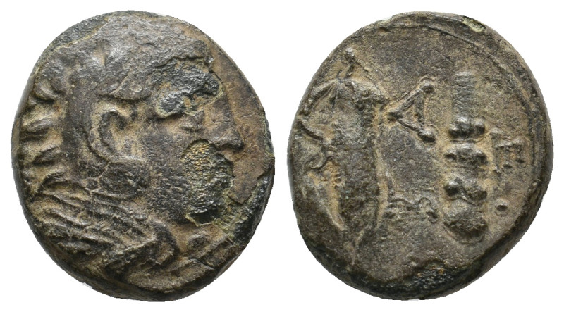 KINGS OF MACEDON. Alexander III 'the Great' (336-323 BC). Ae Unit.
5.23 Gr. 17....