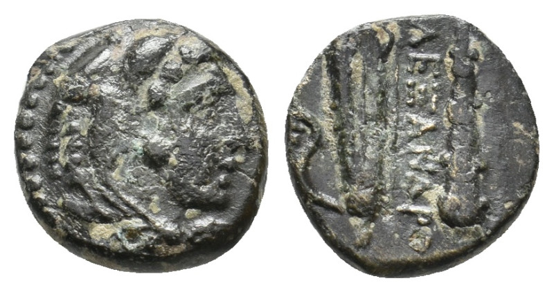 KINGS OF MACEDON. Alexander III 'the Great' (336-323 BC). Ae Unit.
1.12 Gr. 12....