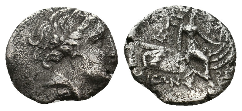 EUBOIA. Histiaia. Obol(?) (2nd-1st centuries BC).
1.91 Gr. 13.3 mm.