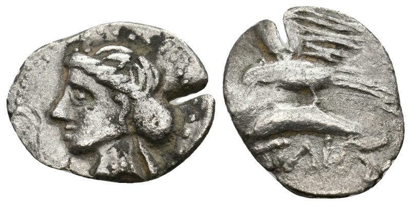 PAPHLAGONIA. Sinope. Hemidrachm (Circa 330-250 BC).
3 Gr. 20 mm.