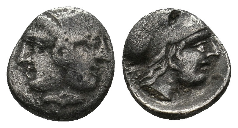 MYSIA. Lampsakos. Obol (Circa 500-450 BC).
1.18 Gr. 11 mm.