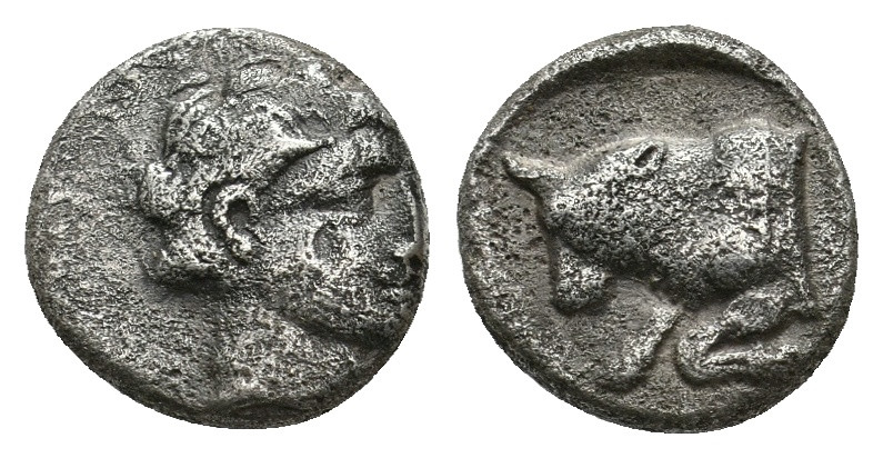 IONIA. Magnesia ad Maeandrum. Obol (Circa 350-325 BC).
1.28 Gr. 10.5 mm.