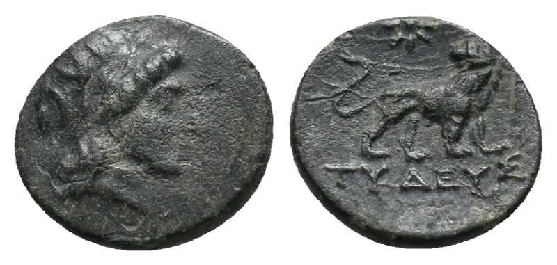 IONIA. Miletos. Ae (Circa 313/12-290 BC).
1 Gr. 11.5 mm.