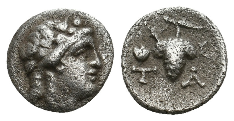 AEOLIS. Temnos. Obol (3th century BC).
0.95 Gr. 10.7 mm.