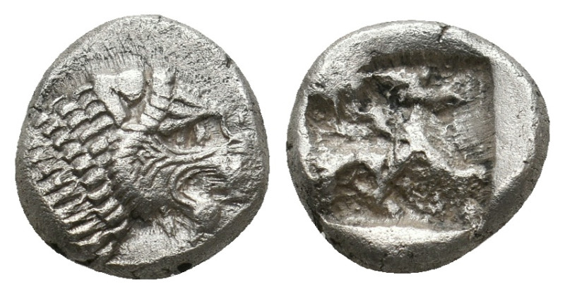 CARIA. Mylasa. Tetrobol (Circa 520-490 BC).
1.78 Gr. 10.9 mm.