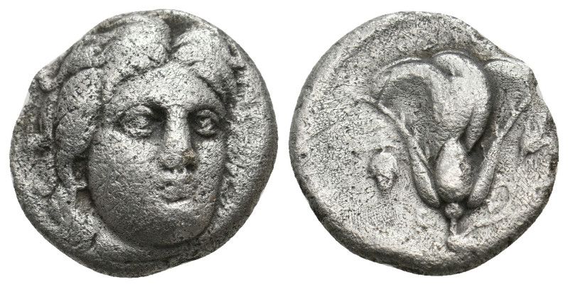 CARIA. Rhodes. Didrachm (Circa 340-316 BC).
6.15 Gr. 18.7 mm.