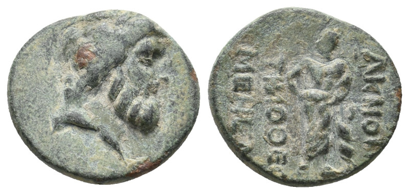 PHRYGIA. Akmoneia. Ae (1st century BC).
3.08 Gr. 17.5 mm.