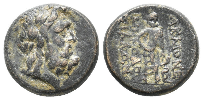 PHRYGIA. Akmoneia. Ae (1st century BC).
4.75 Gr. 17.3 mm