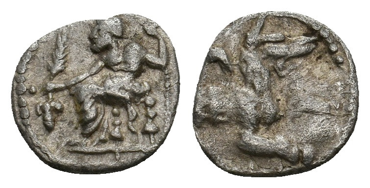 LYCAONIA. Laranda. Obol (Circa 324/3 BC).
0.65 Gr. 10.3 mm.