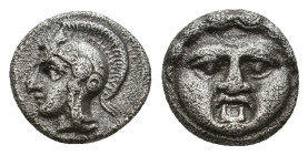 PISIDIA. Selge. Obol (Circa 350-300 BC).
0.94 Gr. 9.4 mm.