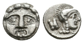 PISIDIA. Selge. Obol (Circa 350-300 BC).
0.92 Gr. 9.2 mm.