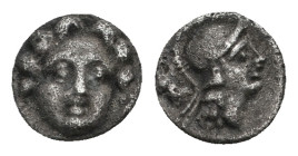 PISIDIA. Selge. Obol (Circa 350-300 BC).
0.83 Gr. 9.4 mm.