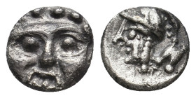 PISIDIA. Selge. Obol (Circa 350-300 BC).
0.9 Gr. 9.1 mm.