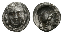 PISIDIA. Selge. Obol (Circa 350-300 BC).
0.75 Gr. 10 mm.