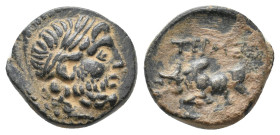 PISIDIA. Termessos. Ae (1st century BC).
3 Gr. 13.9 mm.