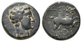 PISIDIA. Termessos (by Oenanda). Tiberius(?). Ae.
4.42 Gr. 16.7 mm.