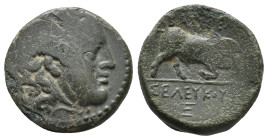 SELEUKID KINGDOM. Seleukos I Nikator (312-281 BC). Ae.
5.71 Gr. 18.5 mm.