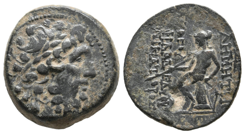 SELEUKID KINGDOM. Demetrios II Nikator (First reign, 146-138 BC). Ae.
14.91 Gr....