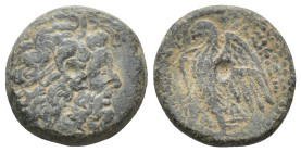 PTOLEMAIC KINGS OF EGYPT. Ptolemy III Euergetes (246-222 BC). Ae.
4 Gr. 18.2 mm.