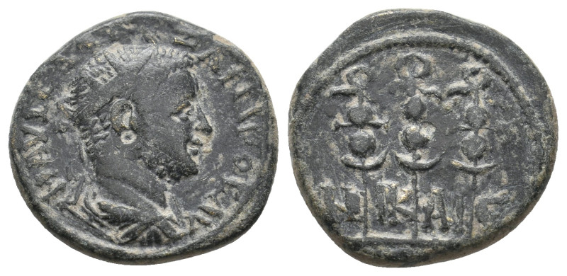 BITHYNIA. Nicaea. Caracalla (198-217). Ae.
5.19 Gr. 20 mm.