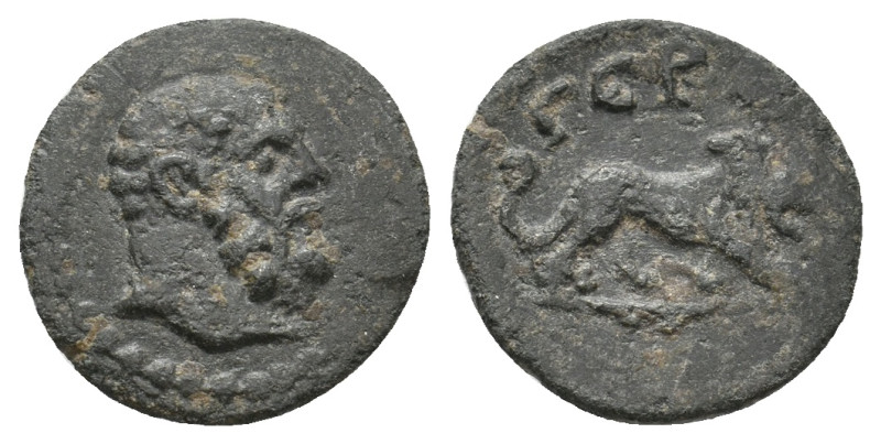 MYSIA. Germe. Pseudo-autonomous (2nd-3rd century). Ae.
1.35 Gr. 14.5 mm.